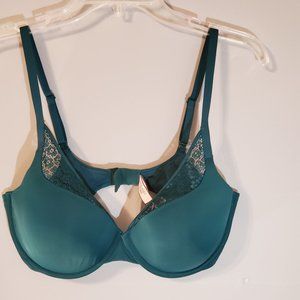 NWT Victoria's Secret Green Demi Bra 36DD